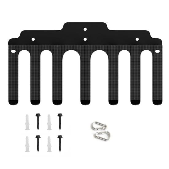 Настенный кронштейн для хранения штанги Yousheng, прочная несущая конструкция, простая установка, держатель для хранения штанги