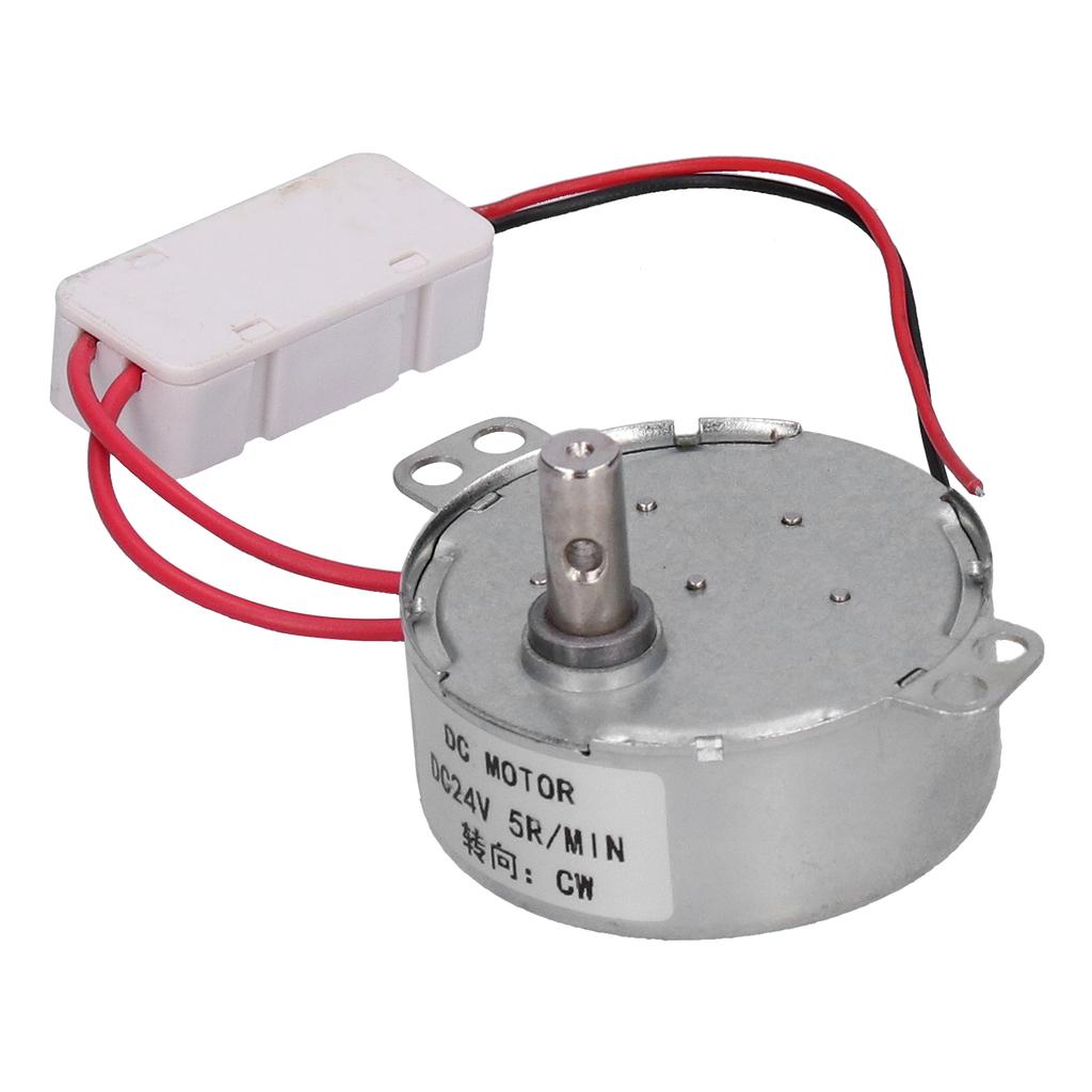 DC Motor Brushless Micro Reduction Synchronous Directional CW Electric Equipment 5RPM 24V 50TYC