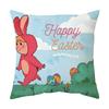 Rabbit Pillowcase Sofa Cushion Cover Office Waist Cushion Cushion Cover Can Be Made in Nordic Style
