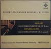 LP Record WOLFGANG AMADEUS MOZART, FELIX MEND - Klavierkonzert Nr. 27 B-dur / Klavi SLT43061 Telefunken Germany Classical Used