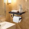 Vintage Tissue Roll Rack Antique Carved Mobile Phone Rack Toilet Paper Holder  Home Use