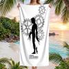 Large Beach Towel Quick Dry Absorbent Towel For Beach IndoorEdward Scissorhands