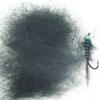 Bimoo Squirrel Hair Fiber Natural Dubbing Fiber for Nymph Scud Streamers Fly Tying Material Orange Green Olive Black Gray 1 Pack