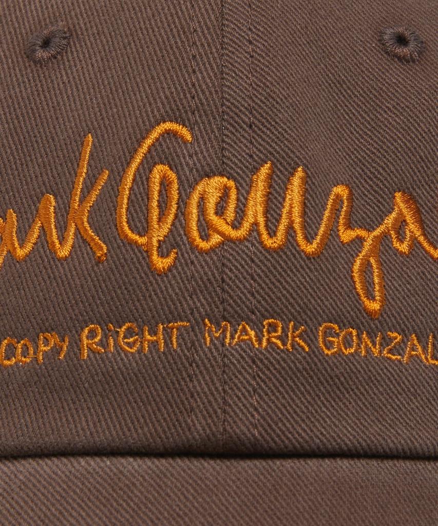 Mark Gonzales Кепка с вышитым логотипом - Коричневая