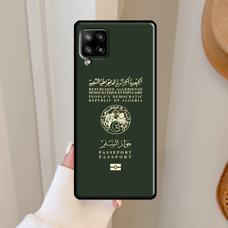 Алжирский Алжир Чехол-кошелек для паспорта для Samsung Galaxy A56 A36 A06 A13 A32 A12 A22 A52 A35 A26 A16 A55 A15 A54 A34 A14 A53