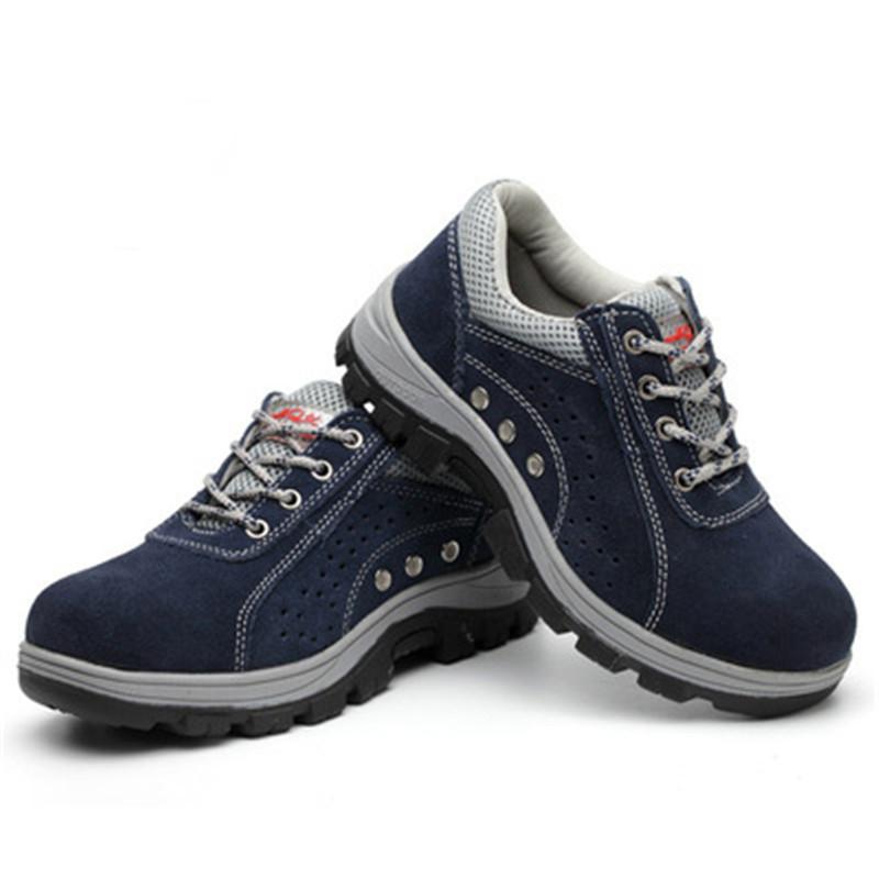 Модная дышащая защитная обувь со стальным подноском, защищающая от ударов и проколов, рабочая обувь werksneakers zapatos de seguridad hombre H820