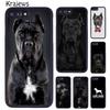 Krajews Итальянские собаки Кане Корсо мастиф Чехол для телефона Для iPhone 17 Air 16 15 14 plus 11 12 13 pro max coque