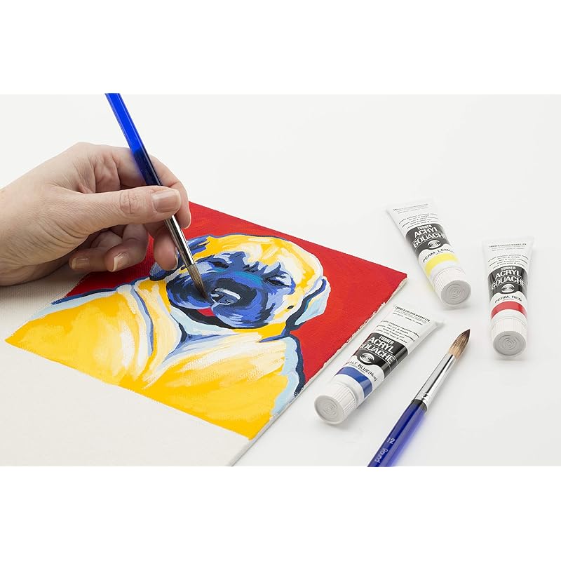 Акриловая гуашь Turner Color, светло-золотая AG020070 20 мл (нет. 6)