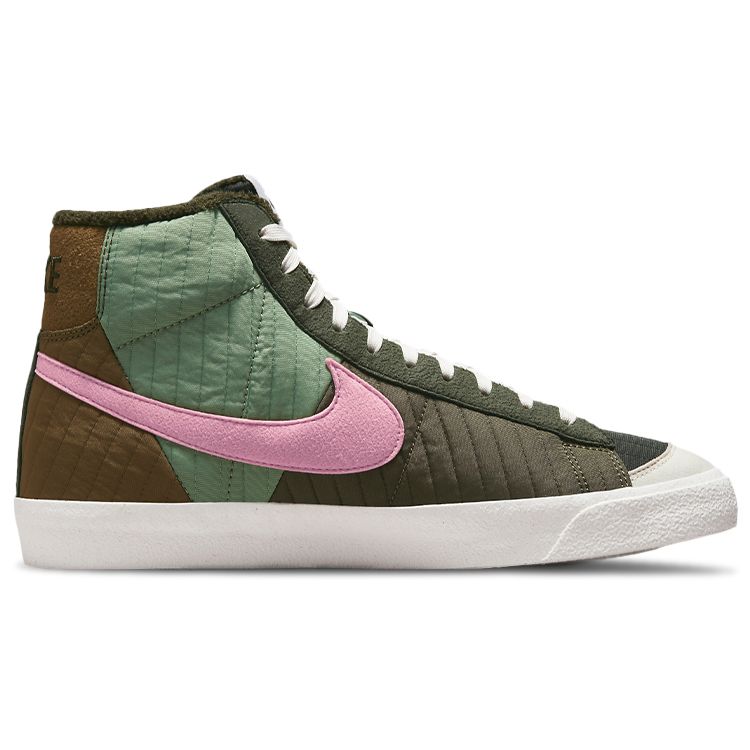 Nike Blazer Mid 77 Premium Toasty - Мужские кроссовки Sequoia Зеленый Средне-Оливковый Коричневый-Келп DD8024-300