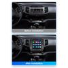 OSSURET Android 13 Car Radio for KIA Sportage 3 Carplay 2011 - 2016 Car Stereo Multimedia Video Player GPS 9.7 Inch Vertical Screen SWC BT RDS FM Mic