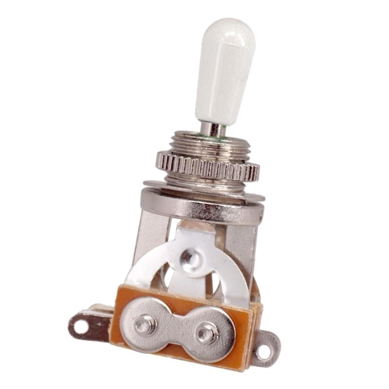 Guitar 3 Way Toggle Switch Pickup Selector Switch Replacement Electric Guitar Pickup Switch Durable Guitar Parts