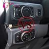Для Ford Fusion Mondeo 2014 2015 2016 2017 2018 противотуманная фара из нержавеющей стали, лампа регулировки кнопки переключения, крышка панели