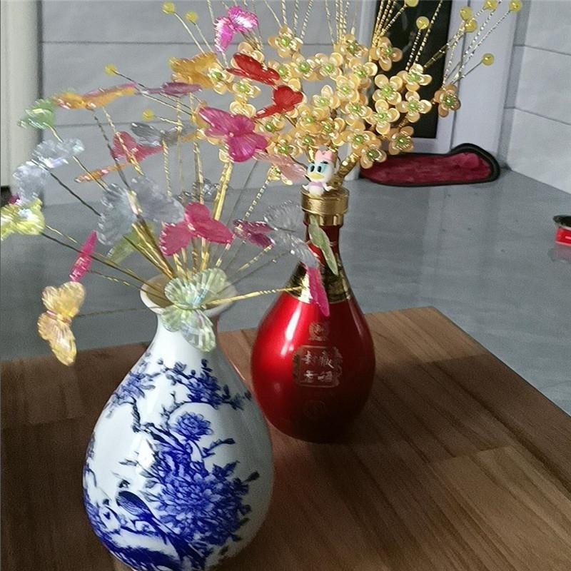 Бусины-бабочки для изготовления ожерелья, браслета 30 * 23 мм Модные ювелирные аксессуары DIY Материал ручной работы 10 шт. Лазерные красочные свободные бусины Аксессуары