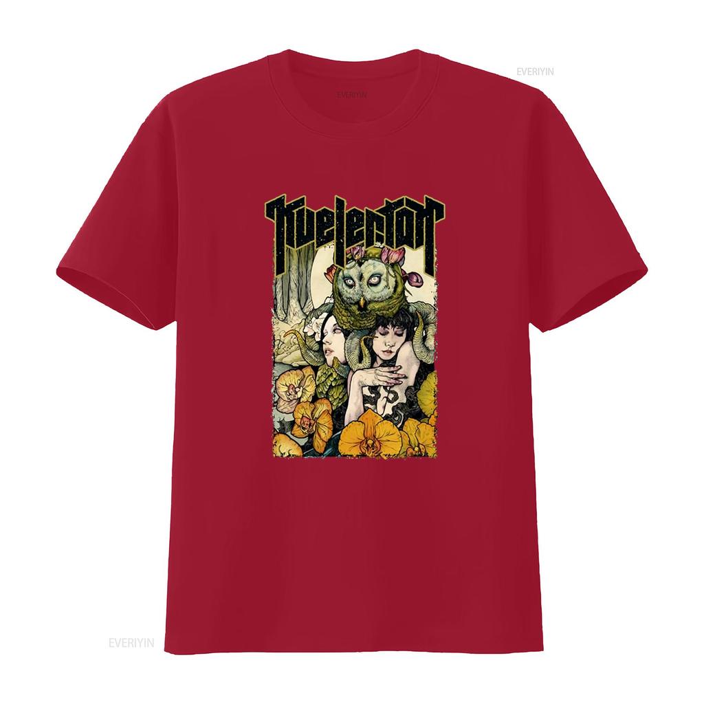 KVELERTAK Octopool T Shirt Unique Art Print with Owl Women and Floral Design for Stylish Look vintage Washed