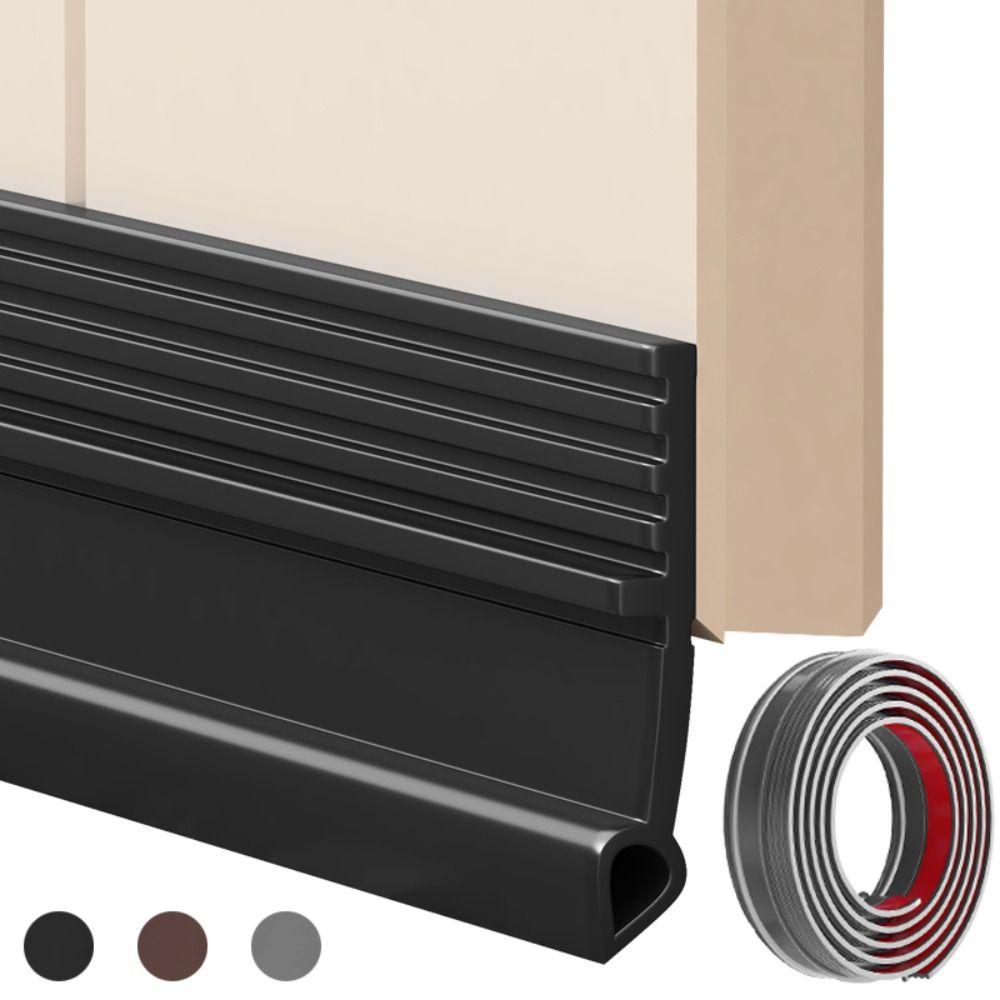 Self-adhesive Door Draft Stopper Insect Prevention Blocker Door Bottom Sealing Strip  Living Room