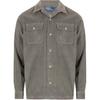 Polo FW23 Solid Color Straight Loose Button Closure Jacket Men Jacket Gray 710876980-008