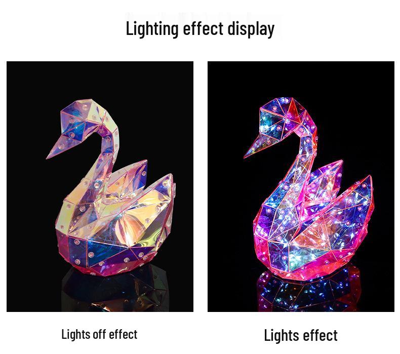 Colorful Swan Light with Luminous Control – Perfect for Graduations, Festival Gifts for Students, Sons, and Daughters