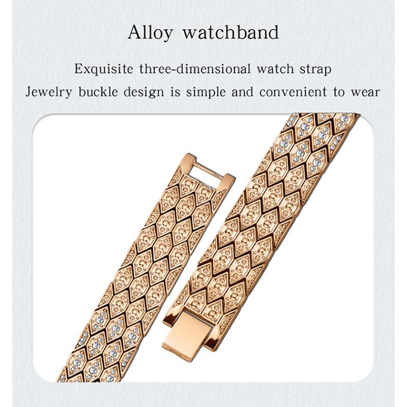 SANDA Ladies Watches Gifts Snake Head Watch for Women Luxury Fashion Steel Strap Quartz Wristwatches