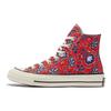 Chuck 70 High Paisley - Красные кроссовки унисекс Habanero Egret Rush-Blue 171072C