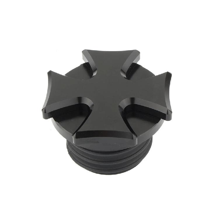 Motorcycle Cross Fuel Gas Tank Cover Decorative Oil Cap For Harley Sportster XL 1200 883 X48 Dyna Softail Fat Boy Touring FLHR