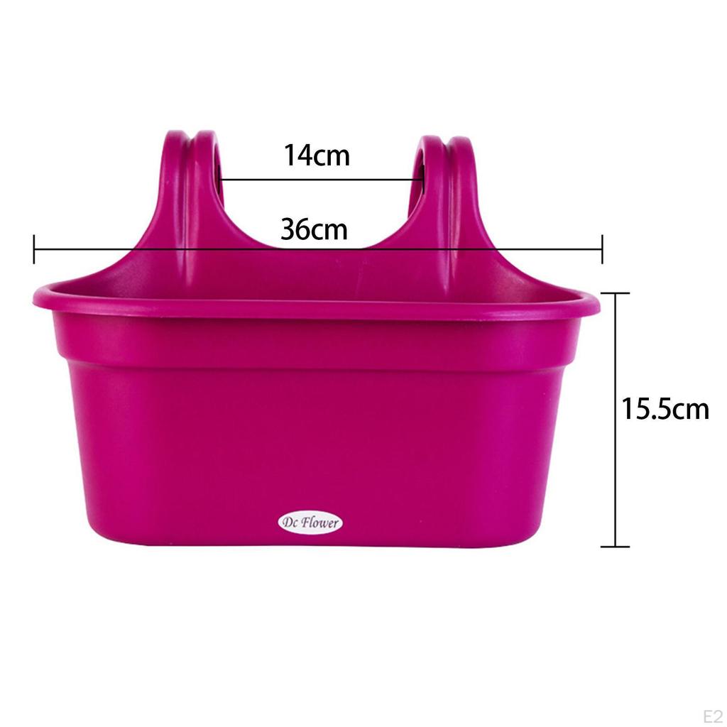 Балконные перила, подвесной горшок, цветочный горшок, оконная коробка, корзина для растений в помещении и на открытом воздухе