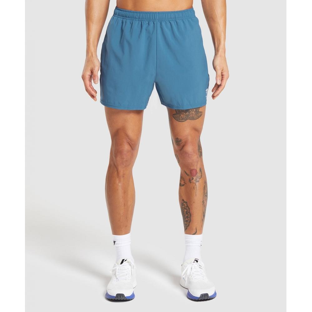 Gymshark Arrival 5 Shorts Utility Blue A2a1m Ucmr.