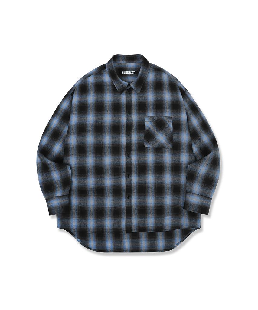 ZENDUST Michelle Check Shirt Black
