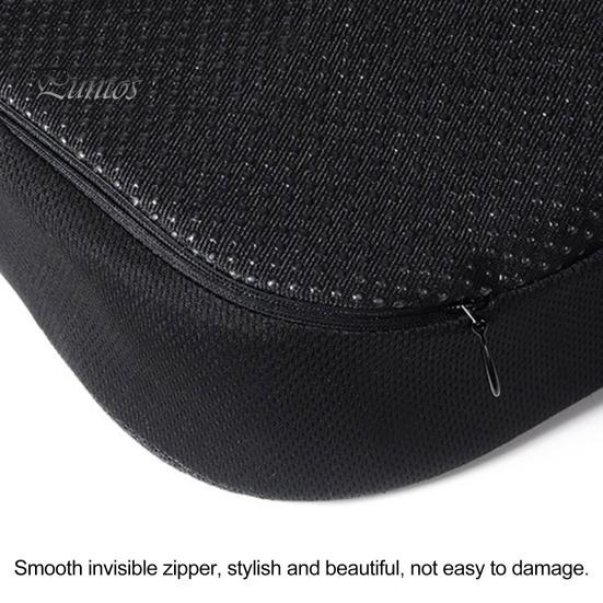 Подушка из пены с эффектом памяти и фиксирующей резинкой, эргономичный дизайн, утолщенная U-образная подушка для сиденья при ишиасе, боли в спине, офисное кресло, автомобильное инвалидное кресло