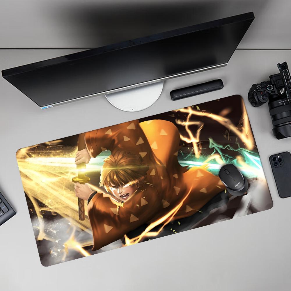 Mouse Pad Desk Mouse Pad Cute HD Desk Pad Extended Gaming Keyboard Mats Large 100x50cm XXL Z-Zenitsu Gamer Mousepad