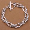 Trendy Silver Dragon Clasp Bracelet for Men & Women