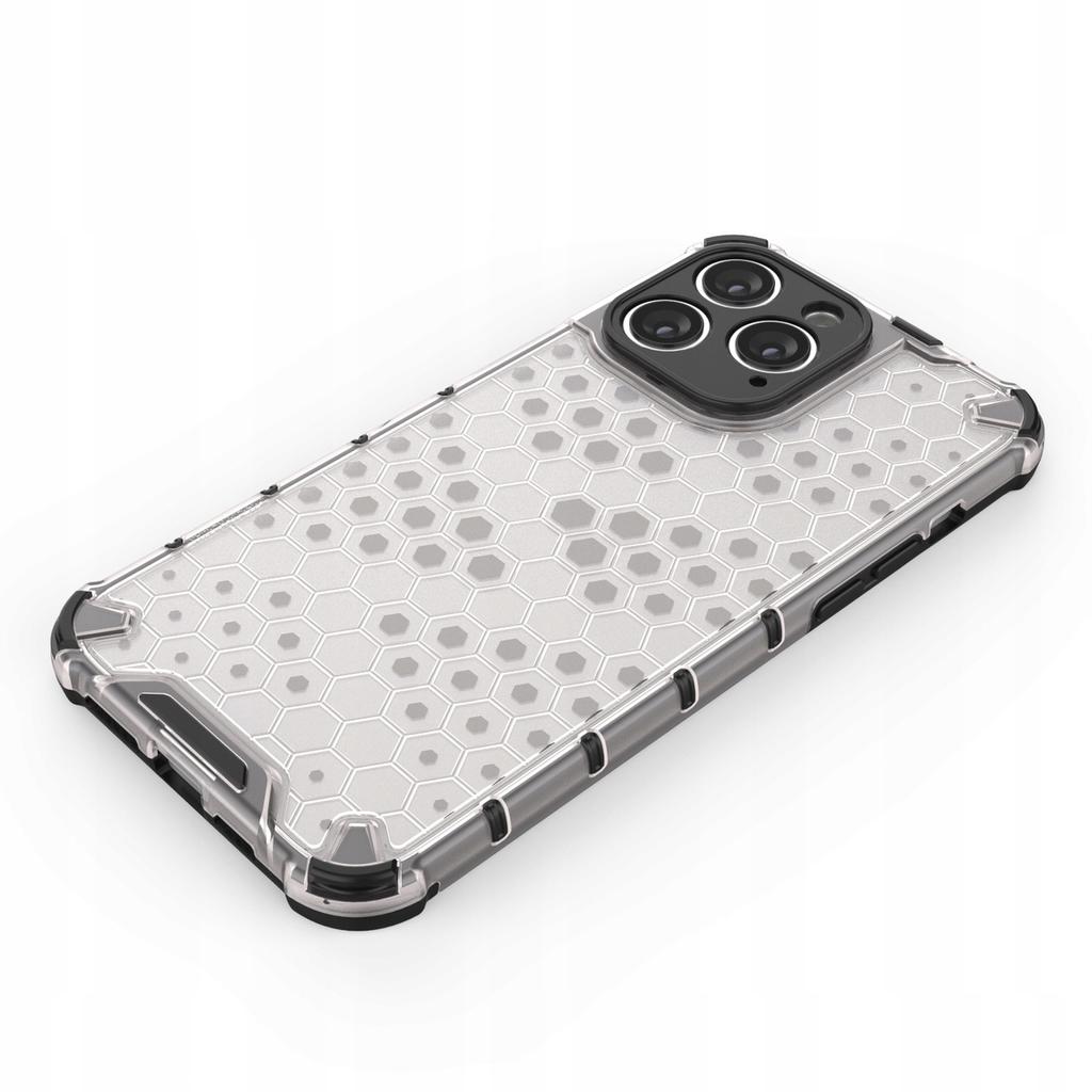 Honeycomb Etui Case Obudowa Pokrowiec Futerał Do Iphone 14 Pro Max Czarne