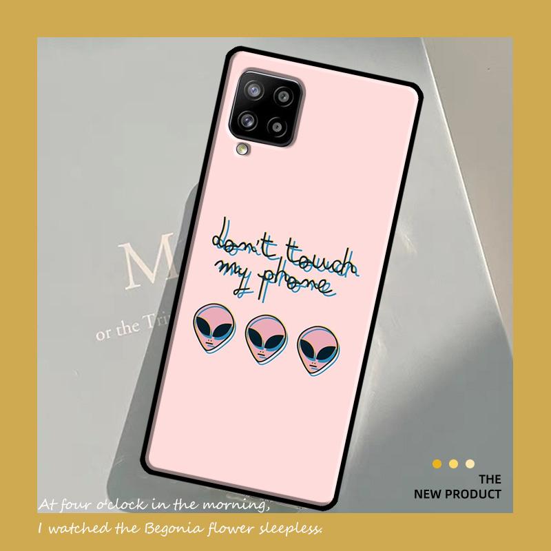 Чехол Don't Touch My Phone для Samsung Galaxy A54 A34 A52 A32 A22 A12 A13 A14 A23 A33 A53 A73 A51 A71