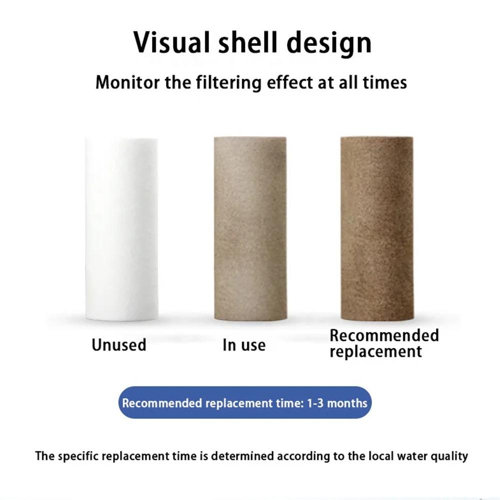 Shower Pre-chlorine Removal Filter Under Sink PP Cotton Filter Purifier Washing Machine Filter