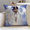Pop KKaty PerryS Cushion Cover Breathable and skinfriendly linen pillowcase square removable and washable cushion