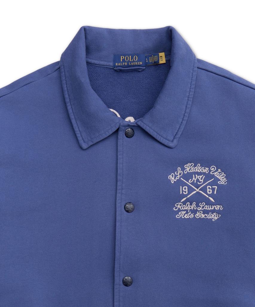Polo Ralph Lauren Embroidered Loopback Fleece Jacket - Navy