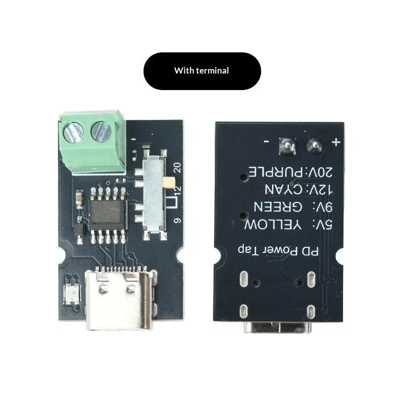 Pd Qc Fast Charging Power Extraction Module With Led Indicator For 5V 9V 12V 20V Voltage Switching Electronics Experiment