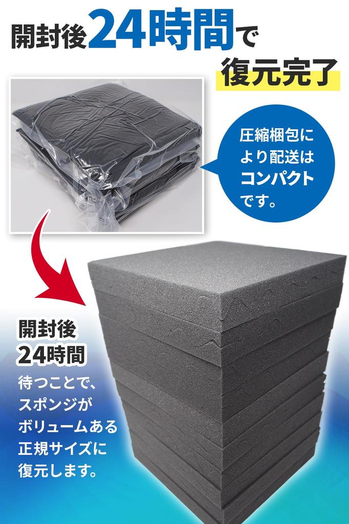 Емкость гофрированный 5см набор Звукоизоляционный Fast Экстра толстый гофрированный уретановый пеноматериал губка Звукопоглощающий материал Амортизирующий материал 25см x 25см