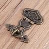 10 Packs Retro Style Bronze Tone Jewelry Case Box Lock Latch Hasp Wooden Box