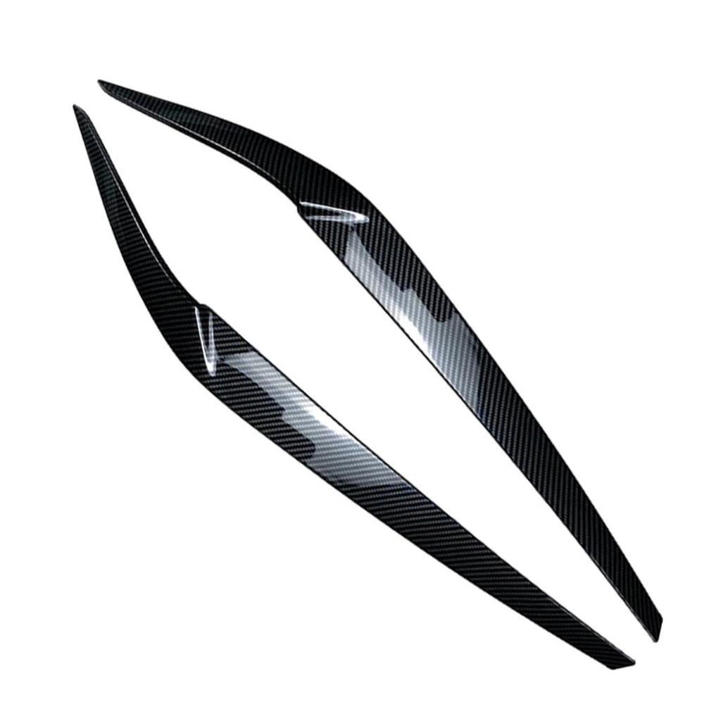 Накладки на фары передние для BMW 5 серии G30 525i 530i 2017-2025 Реснички Наклейки на фары Накладки Обвесы