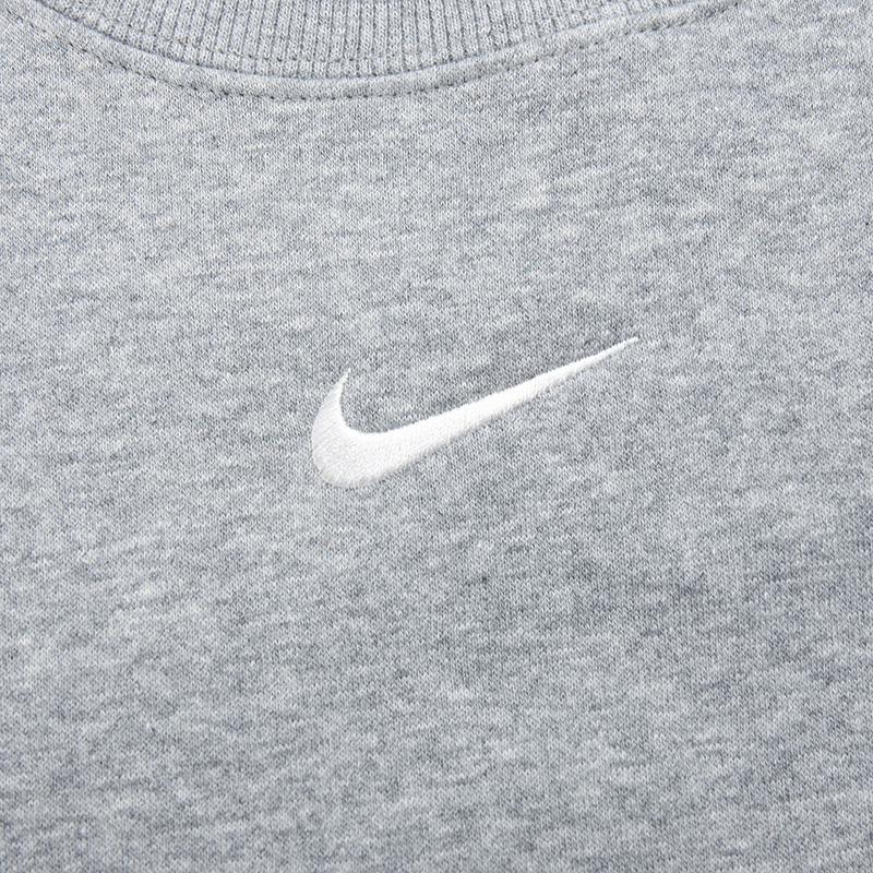 Nike Sportswear Tech Fleece Crew Sweatshirt Women Tops Grey DQ5734-063