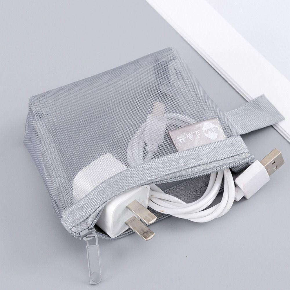 Lightweight Mini Zipper Coin Purse Large Capacity Cosmetic Bag Fashion Key Bags