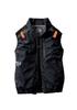 BURTLE Aircraft Vest for Spring and Summer Black AC2014 35 M (Unisex)