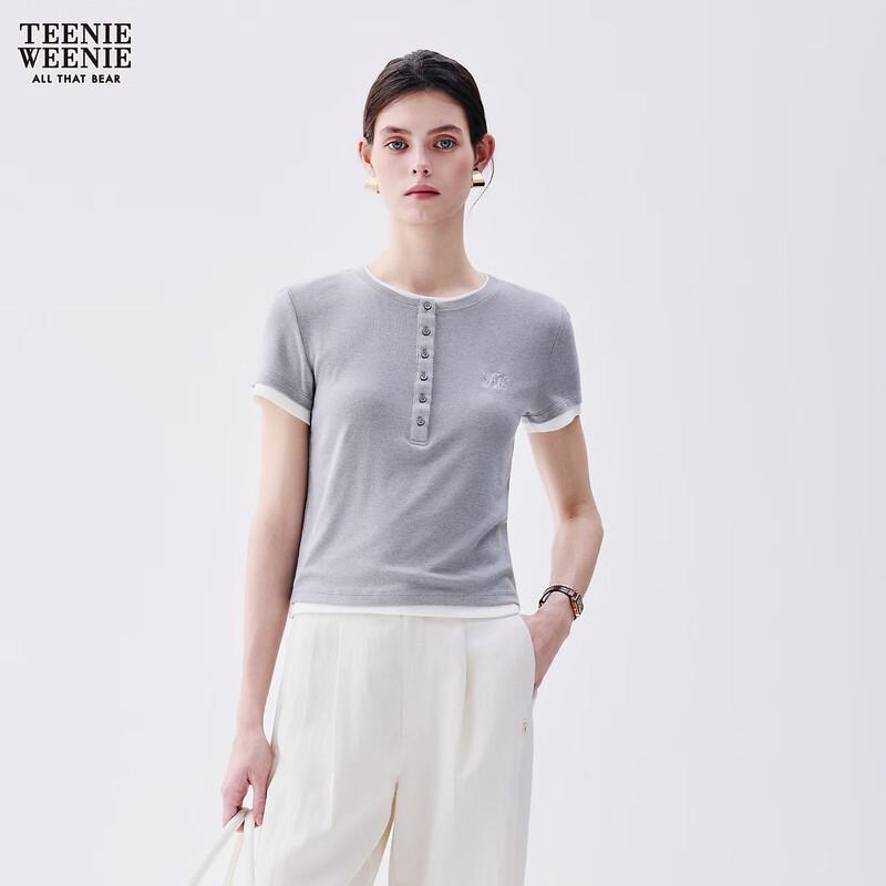 Teenie Weenie Bear Letter Women's T-shirt