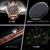 OLEVS Men's Lightweight Waterproof Analog Quartz Wristwatch Brown