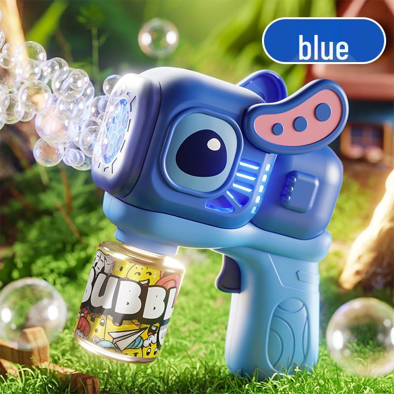 Kids' Multi-Hole Automatic Bubble Gun – Handheld Blower for Outdoor Fun