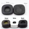 1Pair Leather Sponge Accessories Headphone Cushion Cover Foam Ear Pads Replacement