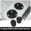 Center Console Storage Box for Xpeng X9 2025-2025 Cup Holder Dashboard Tray Organizer Tidying Black Car Interior Accessories TPE