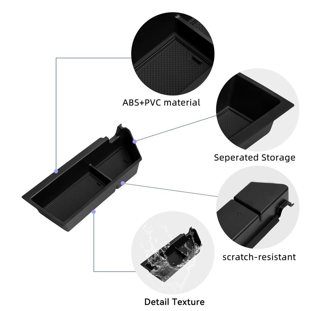 Для Chevy Chevrolet Equinox EV 2025 2025 Коробка для хранения в автомобиле Органайзер-лоток для хранения на подлокотнике центральной консоли Аксессуары для интерьера