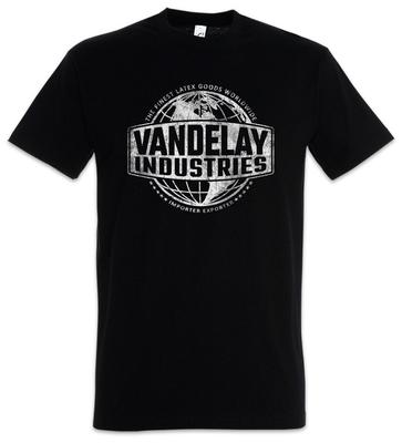 Мужская футболка Vandelay Industries Знак Знак Значок Логотип Компания Сайнфелд