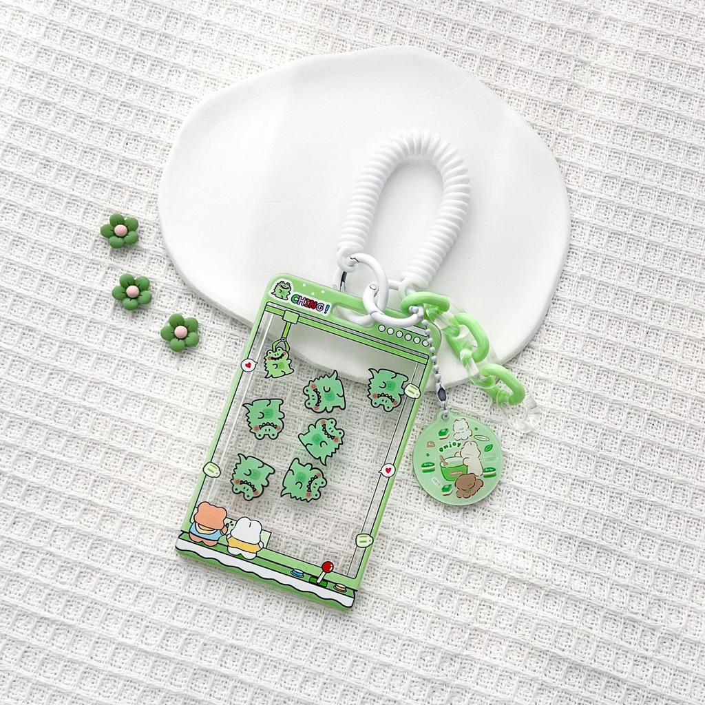 Милый креативный дизайн, забавный держатель для фотокарт Kpop, милый мультяшный держатель для студенческого удостоверения личности, чехол для семейного фотодержателя для друзей